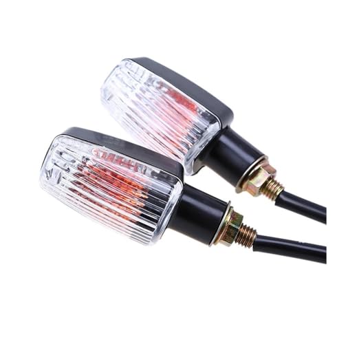 Indicateurs de moto 12V transparents pour rouler en toute sécurité en ville
