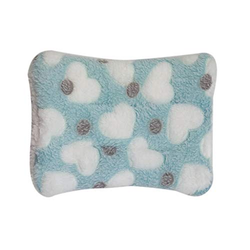 YU-HELLO Pequeña jaula de animales Mat nido hámster cama cojín de cobayas, invierno cálido cama de dormir Cover