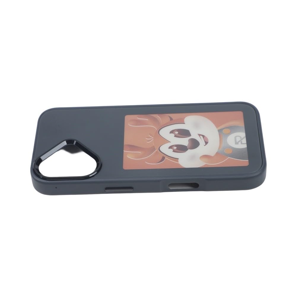 FUBESK Custodia per telefono NFC fai-da-te per iPhone 17 Pro Max | Shell con App, copertura ibrida sottile del PC TPU di vetro, tecnologia di mirroring dello schermo senza fili