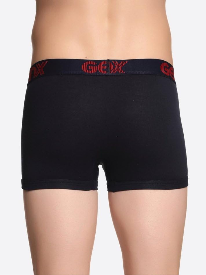 Image of Genx Jazz Men's Trunk - 100% Combed Cotton, Vibrant Colors, Trendy, Comfortable, Perfect fir Underwear(Pack of 2)(Color May Vary)