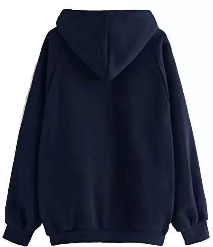Image of LookMark Men's Cotton Lycra Blend Hooded Neck Solid Hoodie Yellow Color Sweatshirt Winter Wear for Men