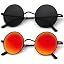 B35-black + Black Frame Mirrored Red Lens
