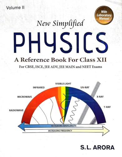 Image of SL Arora Class 12 Physics 2025-26 Edition | New Simplified Physics Class 12 SL Arora (Vol.1 + Vol.2 + Lab Manual) Set of 3 Exam Books