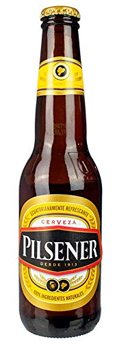 Cerveza de Ecuador, Cervecería Nacional S.A, 4% vol, Botella 330ml - Cerveza PILSENER