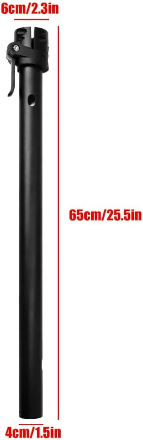 Miniatura 5 de Reemplazo de poste plegable OEM para Xiaomi m365 Pro Scooter eléctrico que incluye enchufe de silicona, cierre de ranura plegable