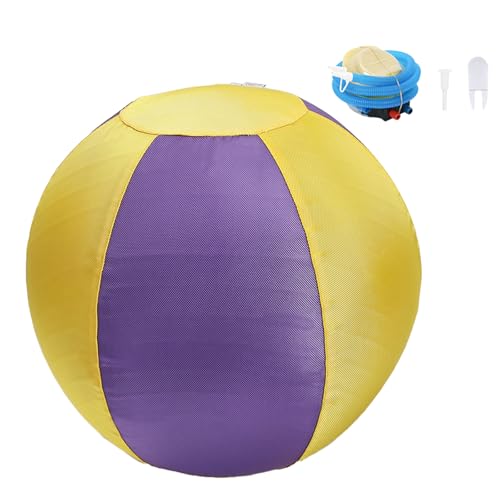 Quick Setups Inflatable Dog Toy Ball for Fast Fun and Portable Entertainment Perfect for Playtimes Durability Ball