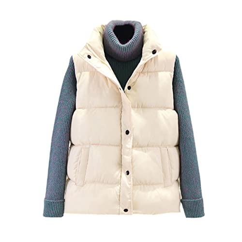 Veste sans manches femme coton rembourré contre le froid S