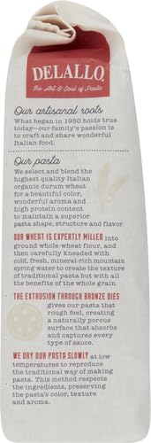 Delallo 20607-61954 Organic Whole Wheat Pasta Shells No. 91 thumb #10