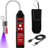 WJL-6000 Pro Refrigerant Détecteur de Fuite de réfrigérant, Détecteur de Fuite de gaz HVAC, Testeur de Fuite de gaz fréon pour climatisation, Testeur de gaz avec écran LED R32 R454B R134a R410a R22a