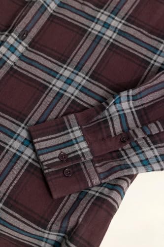 Image of SNITCH Brown Checks Cotton Shirt