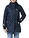 Berydale Parka d'hiver pour femmes, imperméable et coupe-vent avec doublure, Bleu marine, M