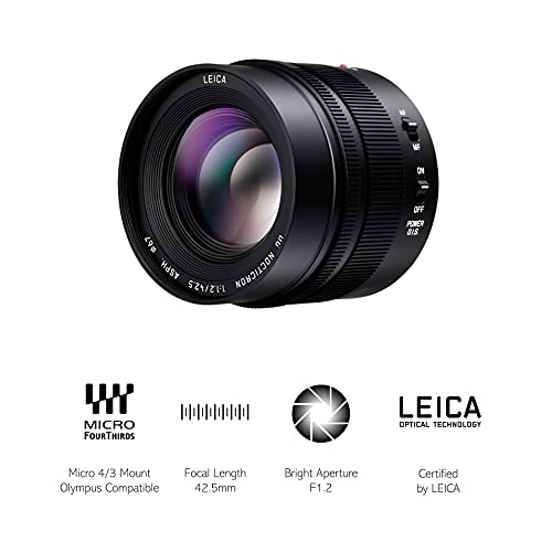 Panasonic Camera Accy H-NS043E 85mm Lense (Black) amazinggiftidea-com
