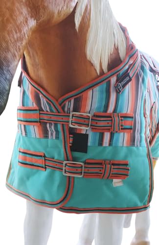 Image of Challenger 1200D Miniature Weanling Donkey Pony Horse Foal Winter Blanket Serape 51984B