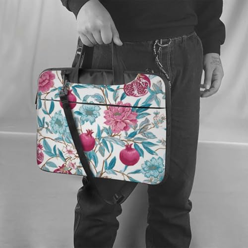 Maletín para portátil impermeable 14 pulgadas rosa y verde miniatura 2