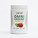 Omni Greens (Strawberry-Kiwi) - Premium Anioxidant Superfood Greens Antioxidant Blend (300 grams)