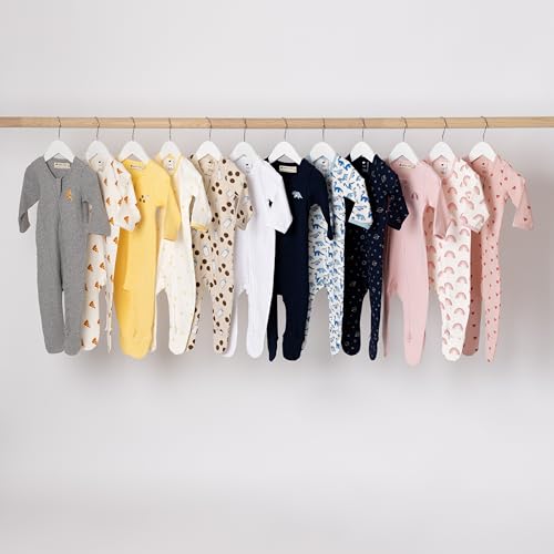 Image of monica + andy Double Zipper One Piece, 100% Organic Baby Clothes for Girls & Boys, Unisex, Preemie, Newborn & Infant Sizes