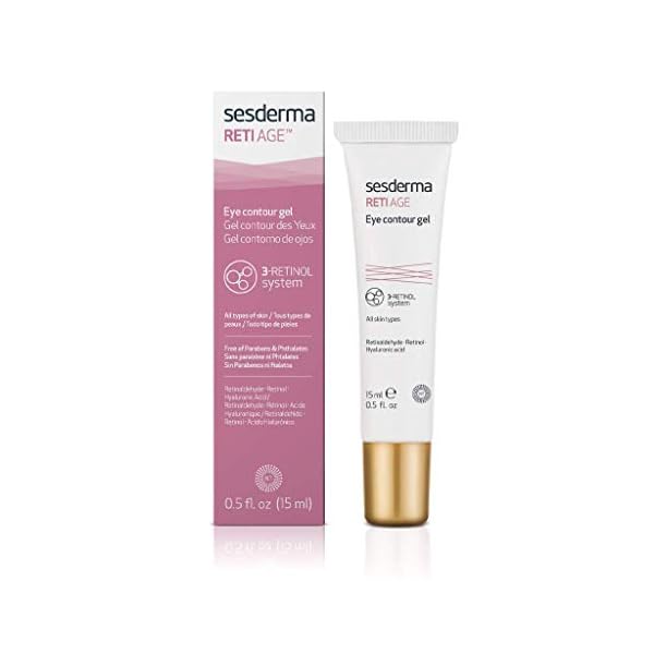Sesderma Reti-Age Mature Skin Eye Contour Cream, 0.50 Fl oz, Anti-Wrinkle & Firming