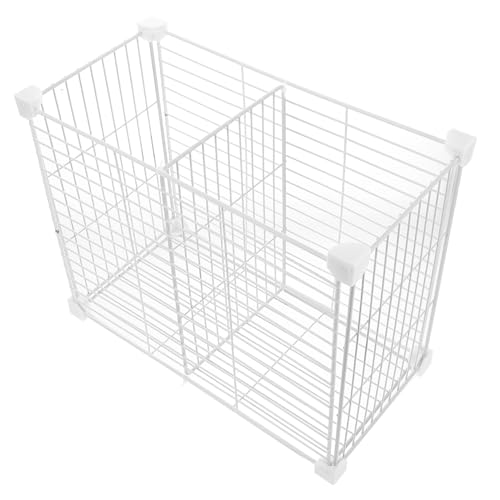 JECOMPRIS Divisor de Almacenamiento para Congelador con Cesta Inferior Organizador de Espacio para Refrigerador y Congelador Instalación sin Herramientas Diseño de Rejilla para Alimentos y