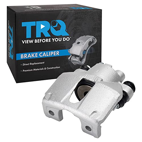 Image of TRQ Rear Left Brake Caliper Drivers Side | For 1997-2002 Ford Expedition 1999-2004 F-150 2004 F-150 Heritage 1997-1999 F-250 2002 Lincoln Blackwood 2003-2011 Town Car