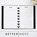 BetterNote To Do List Refill Pages for Disc Notebooks, Fits Levenger Circa, Happy Planner, Staples Arc, TUL, Talia (Whimsy- 25 Sheets, 8-Disc, 5.5