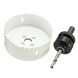 Hitommy 92mm Bi-Metal Hole Saw Cutter with Arbor