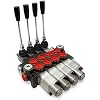 Monoblock Hydraulic Directional Control Valve, 4 Spool, 4 Float, 11 GPM