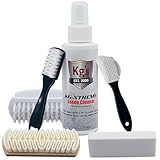 Kg's Suede Cleaning Kit – Premium, All-In-One Suede Cleaning Kit XTREME Suede Cleaner and a Variety of Suede Brushes for Cleaning, Buffing, and Restoring Boots & More!