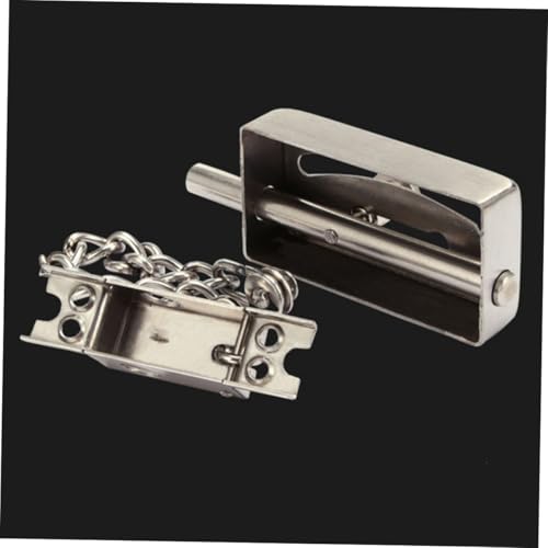 Cerradura de cadena para puerta de acero inoxidable para hogares 4