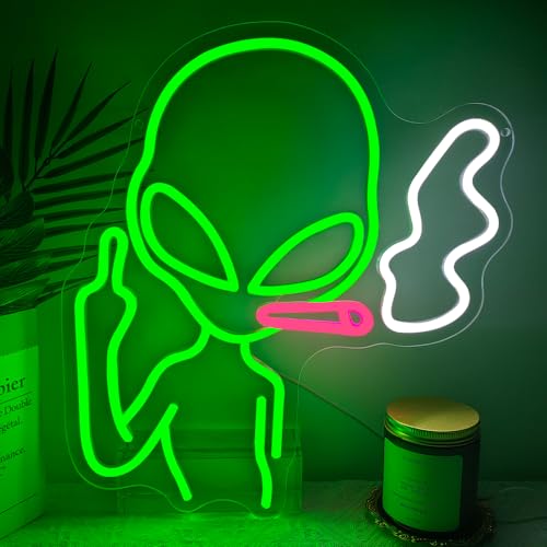 Alien Neon Sign Wall Lamp