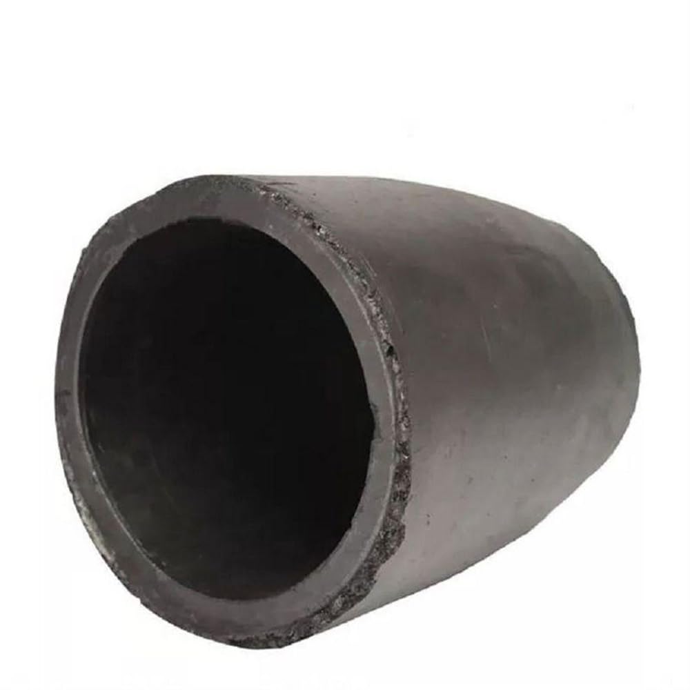 Horno de fusión crisol grafito, horno resistencia a altas temperaturas, equipo accesorios plata oro fundición 1 pieza(10.3x12cm)