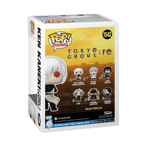 Funko Animação Pop! : Tokyo Ghoul: re - Ken Kaneki (Final Battle) com um protetor de sótão Byron