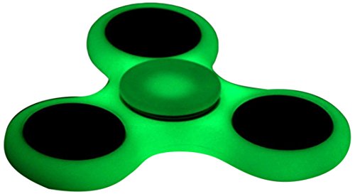 D-JOY Tri-Spinner Fidget Toy Hand Spinner Camouflage, Stress Reducer Relieve Anxiety and Boredom Camo ( Fluorescence )