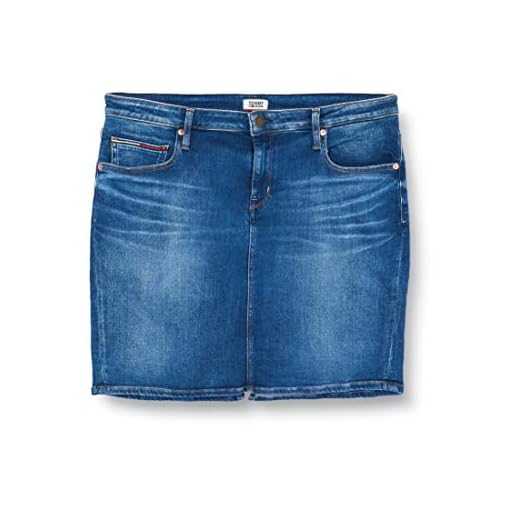 Tommy Jeans dam klassisk denim kjol mnm