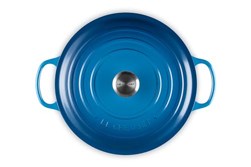 Image of Le Creuset Enameled Cast Iron Signature Round Dutch Oven, 9 qt., Marseille