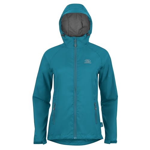 Image of Highlander Women’s Waterproof Jacket - Stow & Go Packaway Jacket - Ultimate Waterproof Protection, Lightweight & Breathable, Perfect for Everyday and Outdoor Adventures