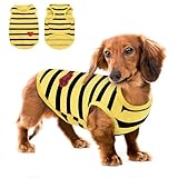 Queenmore Large Dog Shirt,Soft Breathable Dog Shirt for Dogs Cats Boy Girl,Pet Clothes for All Season,Breathable Lightweight Pet Tshirt for Frenchie, Dachshund, Yorkie