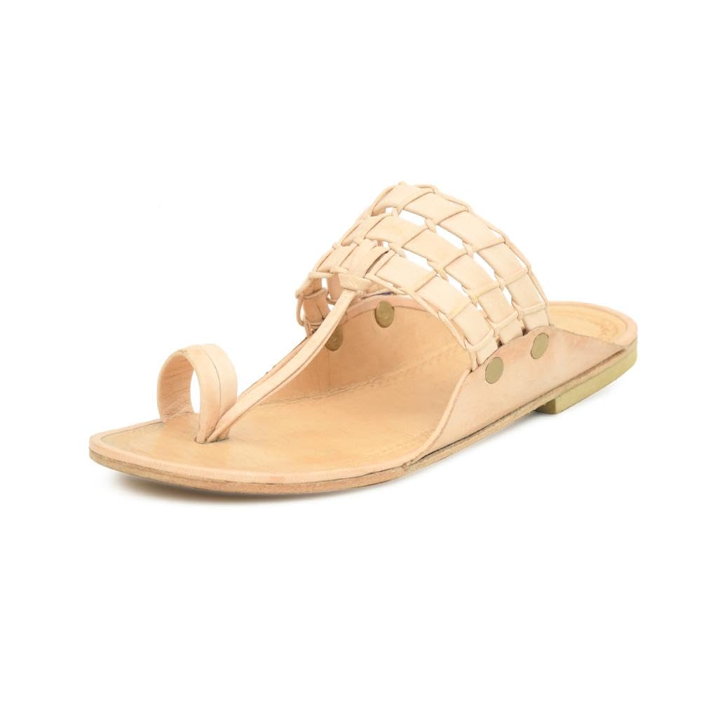 STEPHORN Genuine Leather Kolhapuri Chappals for Men | Mens Kolhapuri Slippers | Leather Slippers for Men | Stylish & Comfortable Home Made Leather Kolhapuri Chappal (numeric_11) (B0BW7J4NCM) Amazon Price History, Amazon Price Tracker