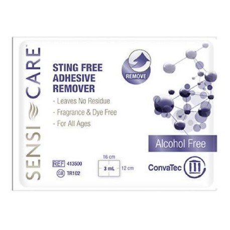 Sensi-Care Sting Free Adhesive Remover Wipe, Fragrance And Dye Free