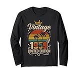 Photo Gallery vintage 1959 limited edition men women birthday 1959 vintage maglia a manica Photo Gallery vintage 1959 limited edition men women birthday 1959 vintage maglia a manica