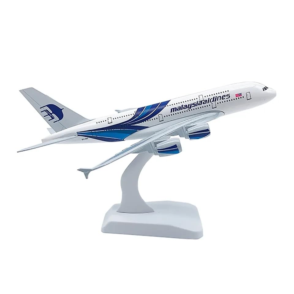 FAVHOME Malaysian Airlines Airbus A380 Diecast Aeroplane Model