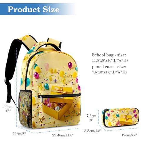 Sac à dos avec trousse à crayons pour éviter le désordre - 2