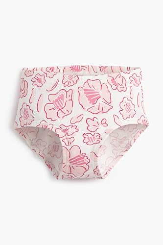 MONICA + ANDY Toddler Organic 5-Pack Girl's Underwear Pink Multi, 144
