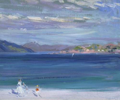 Tableau sur toile la Queue de Mull de Iona Cadell en haute définition 60x90cm