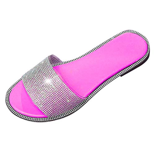 Pantoufle pour femmes légere et plate pour soulager les pieds sensibles en été