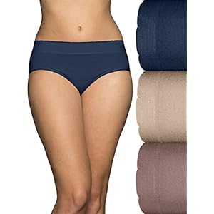 Vanity Fair Women’s Seamless Underwear, Light Smoothing, No Pinch No Show