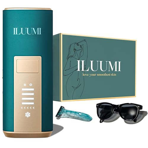 ILUUMI IPL Hair Removal Device for Face and Body