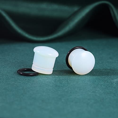 PunkTracker 6Pairs 5-18mm Natural Stone Single Flared Ear Plugs by PunkTracker - Used condition - Image 5