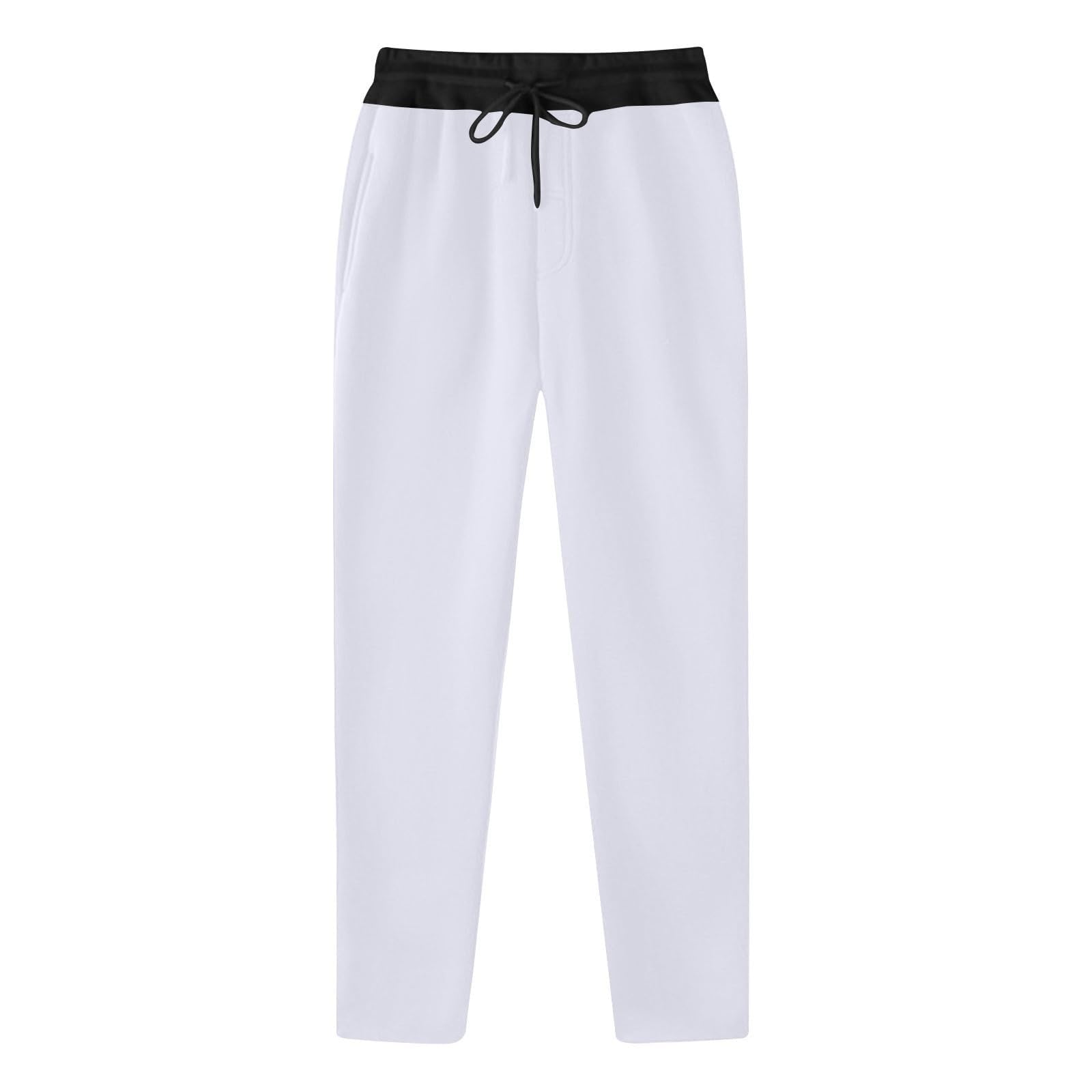 Chunotu Herren-Jogginghose, elastische Taille, Fleece, lässig, gerades Bein, Arbeitshose mit Taschen, 3er-Pack