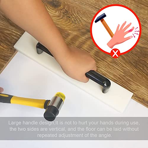 NIZEAMI Schlagklotz für VinyldielenböDen Schlagklotz mit GroßEm zum VerläNgern Von Bodenwerkzeugen (300 Mm)