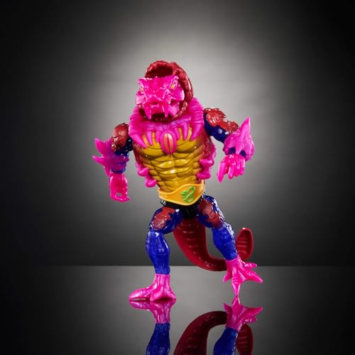 Masters of the Universe Origins Turtles of Grayskull Rattlor Reptile Wars Bewegliche Actionfigur… – Ansicht 5